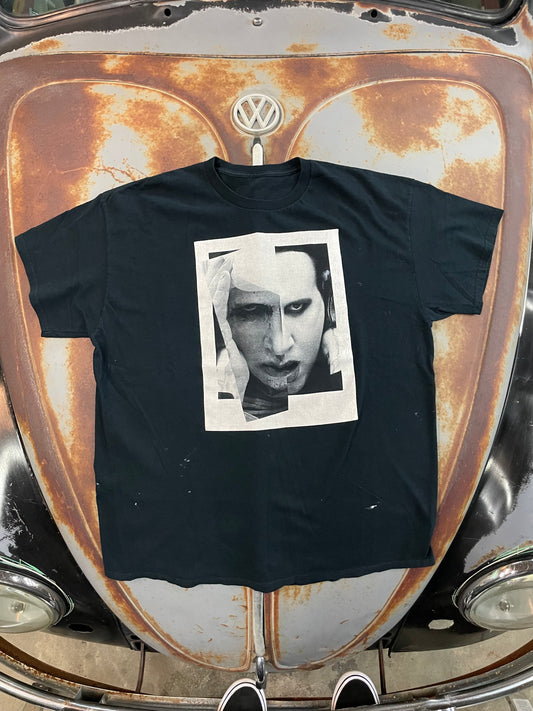 00s (XL) Marilyn Manson Pale Tee